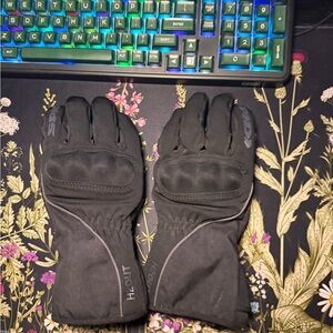 SPIDI Black motorcycle Waterproof Gloves FOR THE COLD, lady medium